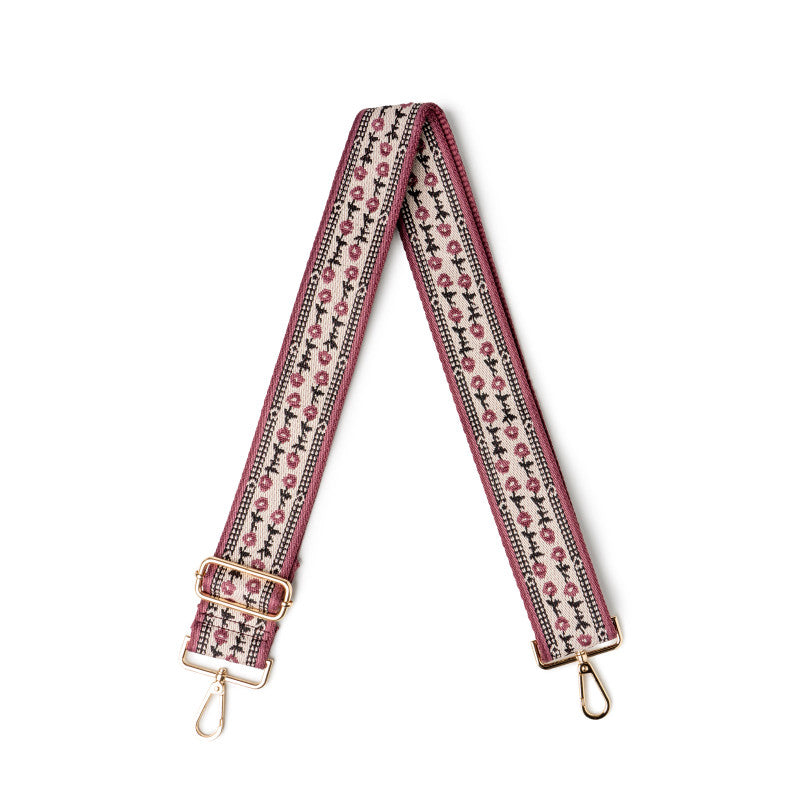 Embroidered Interchangeable Bag Strap
