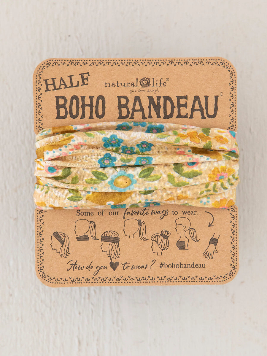 Boho Bandeau Headband- Half