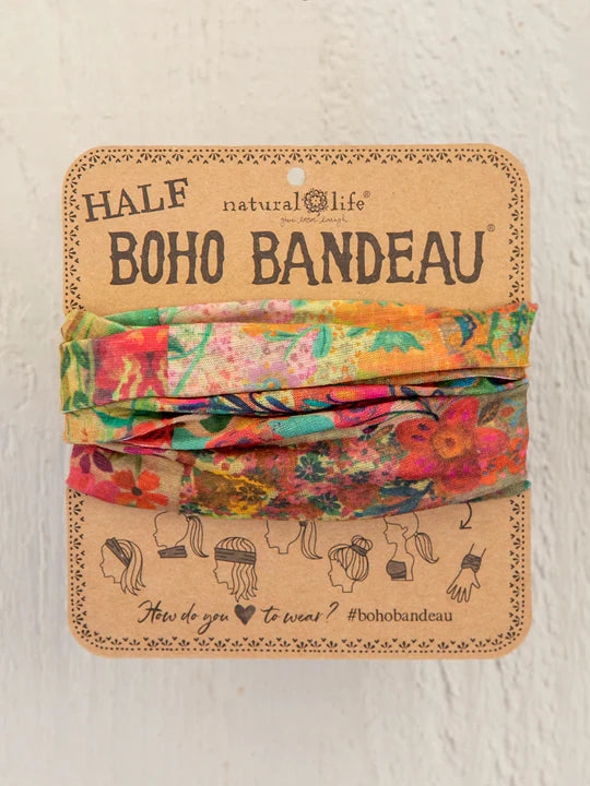 Boho Bandeau Headband- Half