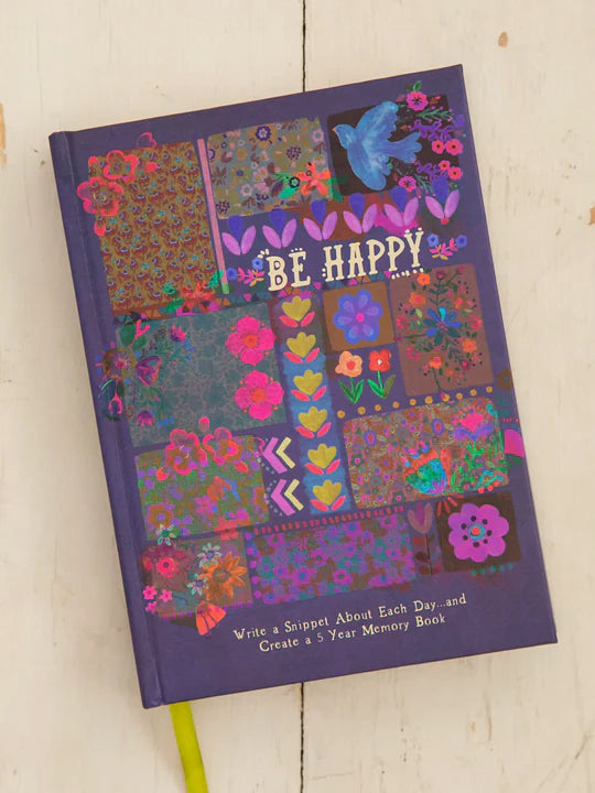 5 Year Daily Journal - Be Happy