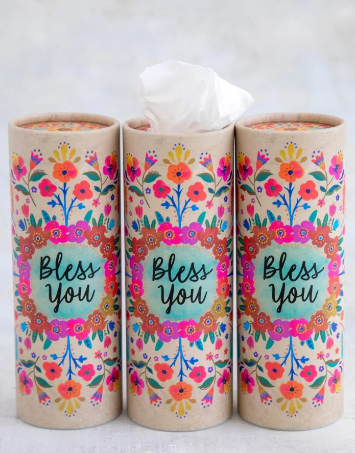 Car Tissues, Set of 3 Bless You
