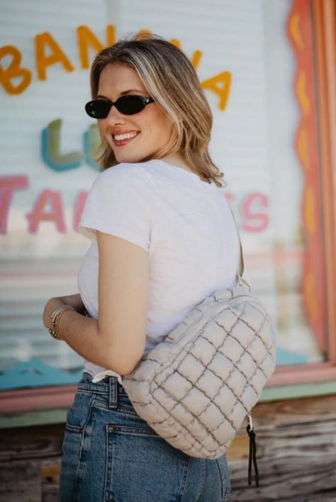 Quilted Sling Bag