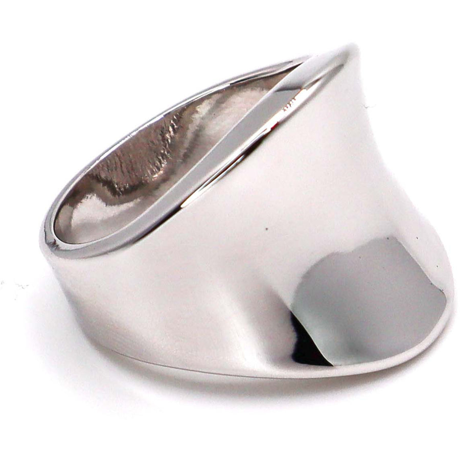 Silver Designer Fashion Ring