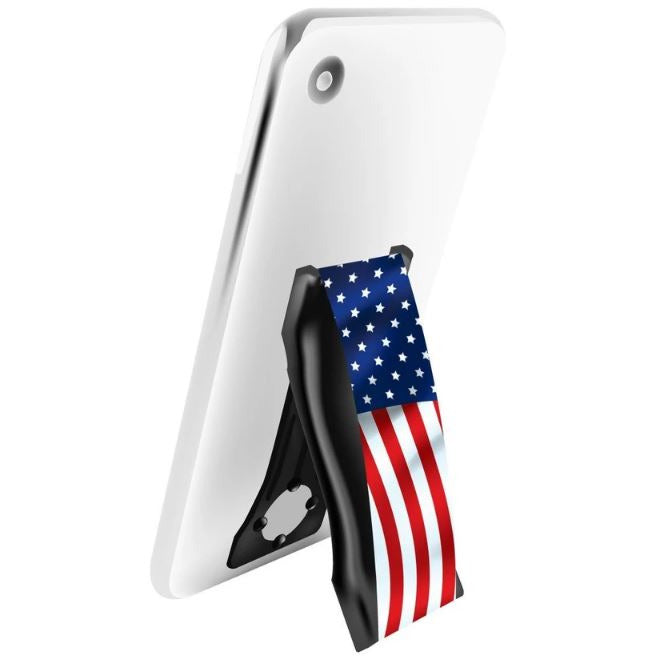 Wavy American Flag LoveHandle Phone Grip Pro